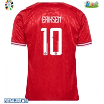 Danmark Christian Eriksen #10 Hjemmedrakt EM 2024 Kortermet